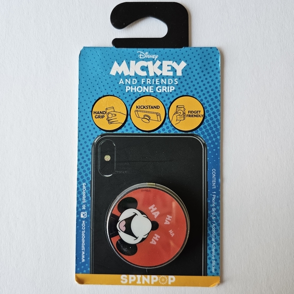 SpinPop Phone Grip & Stand - RED MICKEY (DISNEY) - Picture 4 of 4
